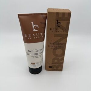Beauty By Earth Self Tanner Lotion 7.5oz Fair to Medium Bronze New in Box NIB